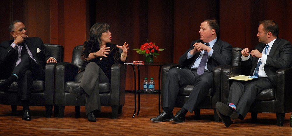 David Greene, NPR; Christiane Amanpour, CNN; Dean Baquet, The New York Times; John Harris, POLITICO