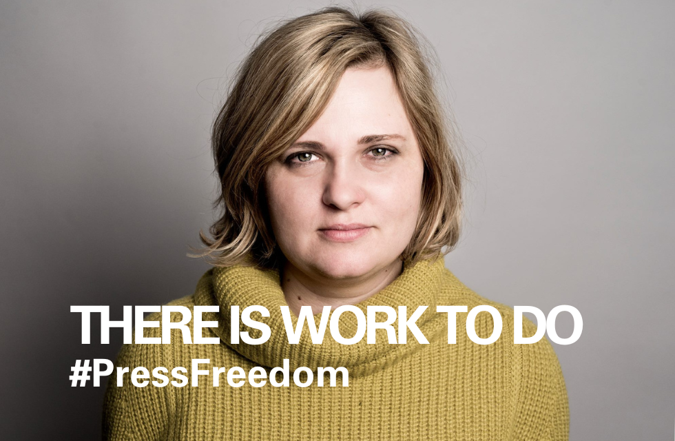 Elena Milashina "There is work to do."