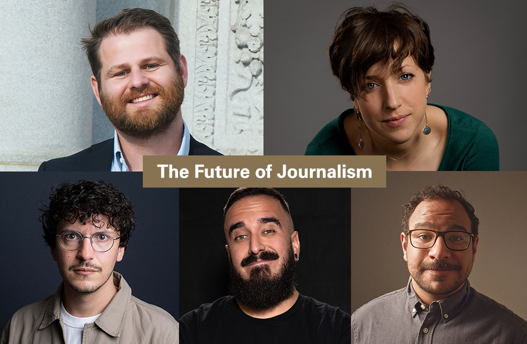 The Future of Journalism: William Skipworth, Hannah Natanson, Gerardo del Valle, Alejandro Bonilla Suárez and Edwin Corona Ramos